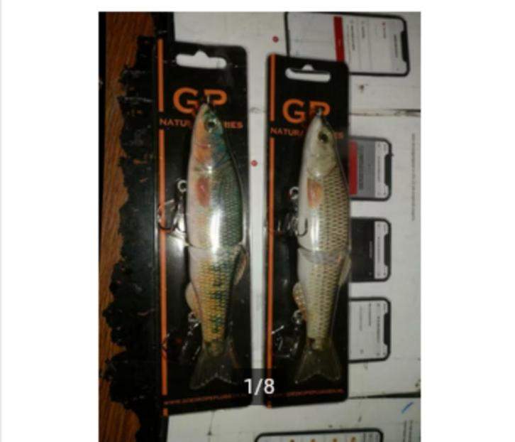 Jerk en vispluggen snoek snoekbaars, Watersport en Boten, Hengelsport | Roofvissen, Nieuw, Overige typen, Ophalen of Verzenden