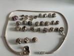 Verzameling (31 stuks) Pandora incl. ketting, Sieraden, Tassen en Uiterlijk, Bedels, Pandora, Ophalen of Verzenden, Zo goed als nieuw