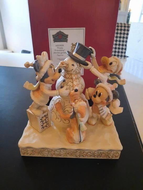 Disney traditions Frosty Friendship, Verzamelen, Disney, Zo goed als nieuw, Beeldje of Figuurtje, Ophalen of Verzenden