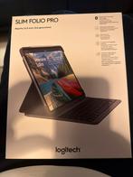 Logitech Slim Folio Pro iPad Pro 12.9" (3e generatie) Toetse, Nieuw, 12 inch, Ophalen of Verzenden, Apple iPad Pro