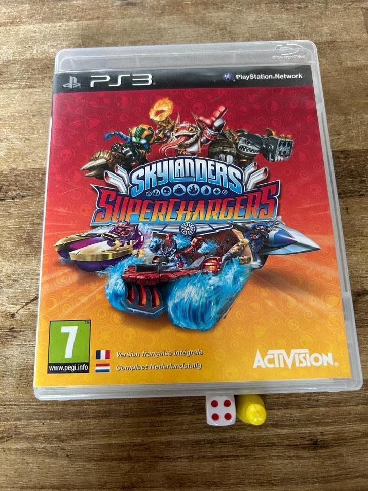 PS3 Skylanders Superchargers, Spelcomputers en Games, Games | Sony PlayStation 3, Zo goed als nieuw, Avontuur en Actie, 2 spelers