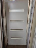 93x211,5cm binnendeur opdek L ral9010 mat glas XC9, 80 tot 100 cm, Binnendeur, Nieuw, Ophalen of Verzenden