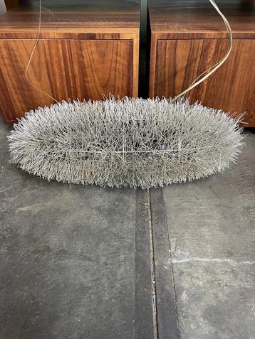 Zilveren hanglamp