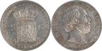 Zeer nette 2½ Gulden, 1858, Willem III, Zilver, Ophalen of Verzenden, Koning Willem III, Zilver