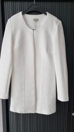 Prachtig jasje Maicazz lang off-white dames, ZGAN maat 36, Wit, Ophalen of Verzenden, Jasje, Maat 36 (S)
