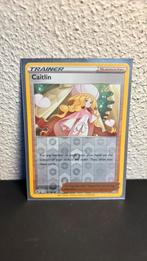 Trainer Caitlin 132/198 scarlet & violet reverse holo pokemo, Ophalen of Verzenden, Nieuw, Boosterbox