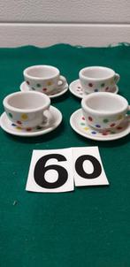 Mini servies europlay, gekleurde stippen, Antiek en Kunst, Ophalen of Verzenden