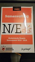 Samenvatting Nederlands/Engels examenstof vmbo, Ophalen of Verzenden, Nieuw, VMBO, Nederlands