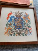 Kruissteek Koningin Beatrix 1980, Antiek en Kunst, Ophalen of Verzenden