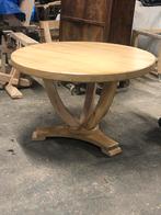 Ronde Eiken Tafel - Massief 120cm, Huis en Inrichting, Tafels | Eettafels, Ophalen, 100 tot 150 cm, Nieuw, Vier personen