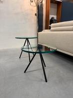 Nieuw Beek Maupertuus Salontafel Glas zwart Design Tafel D50, Huis en Inrichting, Tafels | Salontafels, 50 tot 100 cm, Nieuw, Ophalen of Verzenden