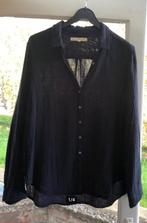 blauwe Xirena blouse Scout wafelkatoen mt S (of M), Ophalen, Maat 36 (S), Gedragen, Xirena