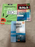 Biologie HAVO: Binas, Samenvatting, Examenoverzicht, Boeken, Schoolboeken, Ophalen of Verzenden, Zo goed als nieuw, HAVO, Biologie