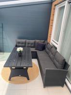Mooie loungeset voor tuin of balkon, 5 zitplaatsen, Ophalen of Verzenden, Zo goed als nieuw, Loungeset