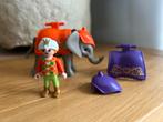 Playmobil poppetje met olifant, Gebruikt, Ophalen of Verzenden