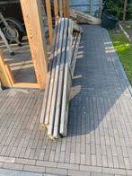 9 stuks houten spanten, Doe-het-zelf en Verbouw, Hout en Planken, Ophalen, Gebruikt, Balk, Vuren