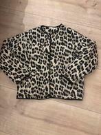 Panter print jasje mt S als nieuw, Kleding | Dames, Maat 38/40 (M), Bruin, Ophalen of Verzenden, Zo goed als nieuw