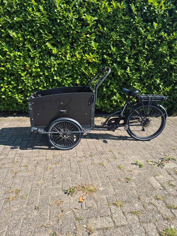 Qivelo Troy Bakfiets - Goed Onderhouden, Fietsen en Brommers, Fietsen | Bakfietsen, Gebruikt, Overige merken, 4 kinderen of meer