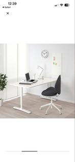 ZGAN Bekant IKEA Bureau - Wit, Huis en Inrichting, Bureaus, Ophalen, Zo goed als nieuw, Bureau