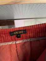 King Louie corduroy broek, Kleding | Dames, Broeken en Pantalons, Overige kleuren, Maat 42/44 (L), Nieuw, Ophalen of Verzenden