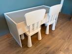 Ikea Dundra speeltafel + 2 Mammut stoeltjes, Ophalen, Gebruikt, Tafel(s) en Stoel(en)