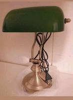 Klassieke Engelse Bankierslamp Notarislamp Mat Messing Nieuw, Ophalen of Verzenden, Nieuw, Minder dan 50 cm