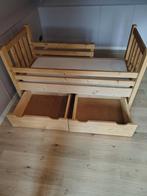 Peuterbed Rockwood met lades & Aerosleep matras, Ophalen, 70 tot 85 cm, 140 tot 160 cm, Zo goed als nieuw