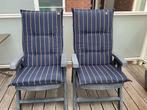Jardin tuin stoelen x 4, Ophalen, Gebruikt, Kunststof, Verstelbaar