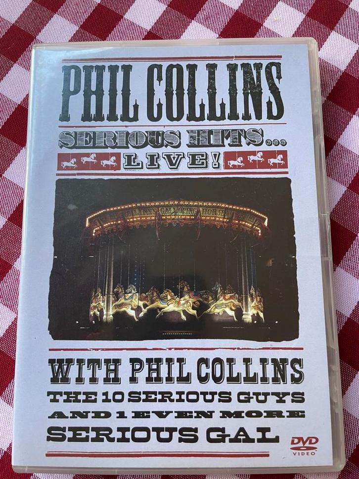 Phil Collins - Serious Hits Live DVD, Cd's en Dvd's, Dvd's | Muziek en Concerten, Gebruikt, Muziek en Concerten, Alle leeftijden