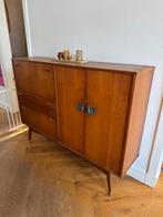 Unieke Jaren '60 Stijl Vintage Dressoir, Huis en Inrichting, Kasten | Dressoirs, Ophalen, Gebruikt, 100 tot 150 cm, Met deur(en)