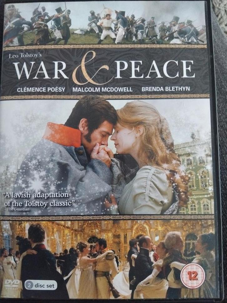 War & Peace DVD Box - Tolstoy, Cd's en Dvd's, Dvd's | Tv en Series, Zo goed als nieuw, Drama, Boxset, Vanaf 12 jaar, Ophalen of Verzenden