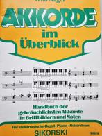 Bassleutel Akkoordenboek Piano/Keyboard/Accordeon, Ophalen of Verzenden, Les of Cursus, Populair, Accordeon