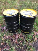 Te koop meerdere olievaten 60liter vaten vuurkorf, Ophalen of Verzenden, Gebruikt, Vuurton