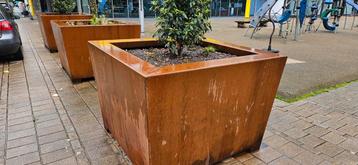 Corten a, plantenbakken, KWALITEIT, borderranden,