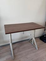 IKEA IDASEN zit sta bureau (elektrisch) + kruk, Ophalen, Elektrisch, Zo goed als nieuw