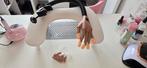 Oefenhand voor nagels zetten, Sieraden, Tassen en Uiterlijk, Uiterlijk | Cosmetica en Make-up, Ophalen, Bruin, Zo goed als nieuw
