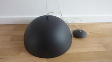 hanglamp, lamp, zwart, licht, metaal beschikbaar voor biedingen
