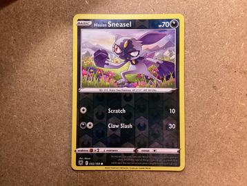 1x Hisuian Sneasel [ASR 092/189] (Near Mint, Reverse Holo) beschikbaar voor biedingen