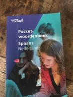 Van Dale Pocketwoordenboek Spaans-Nederlands, Ophalen of Verzenden, Zo goed als nieuw, Van Dale, Spaans