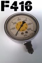 Vloeistof gevulde drukmeter 6 bar, Doe-het-zelf en Verbouw, Meetapparatuur, Gebruikt, Affolternstrasse 44, 8050 Zurich, Switzerland