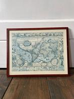 Blaeu’s wereldkaart – ingelijst (36x28cm), Ophalen