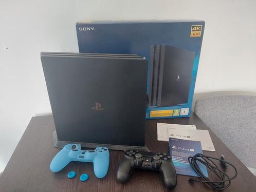 Playstation 4 pro 1TB, Spelcomputers en Games, Spelcomputers | Sony PlayStation 4, Zo goed als nieuw, Pro, 1 TB, Met 1 controller