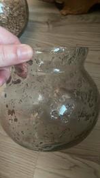 Landlijk sober stoere bubbel windlichten, Overige kleuren, Ophalen of Verzenden, Minder dan 50 cm, Glas