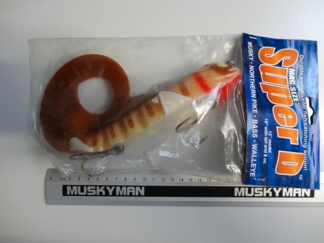 Kunstaas: Tackle Industries The Mag Super D rubber creatie, Watersport en Boten, Hengelsport | Roofvissen, Nieuw, Overige typen