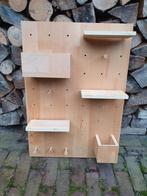 Houten wandbord. Peg board., Ophalen, Gebruikt, ., .