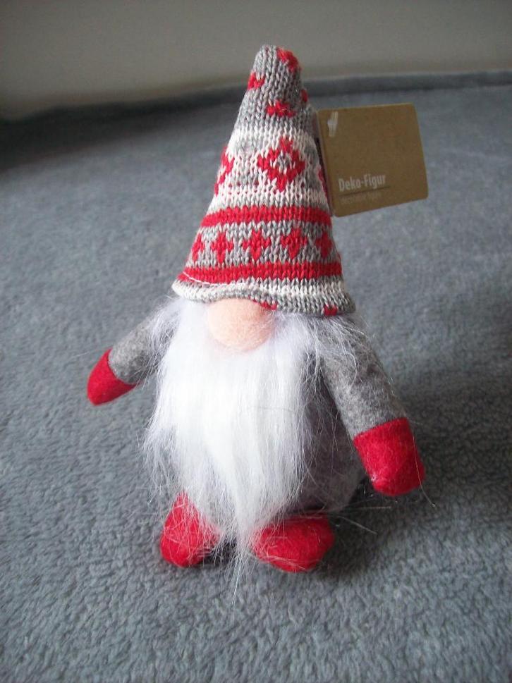 Kerst decoratie Scandinavische kabouter gnome dwerg elfje, Diversen, Kerst, Nieuw, Ophalen of Verzenden