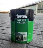 TENCO buitenbeits transparant boerengroen 5 liter, Groen, Beits, Ophalen of Verzenden, 5 tot 10 liter