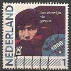 Boudewijn de Groot O.  ADV. no.43 R., Verzenden, Na 1940, Gestempeld