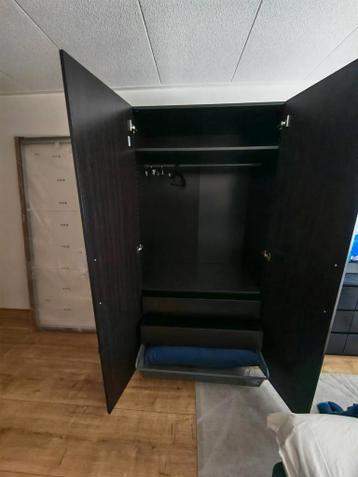 Ikea Pax Kast Zwartbruin 201cm - afbeelding 2