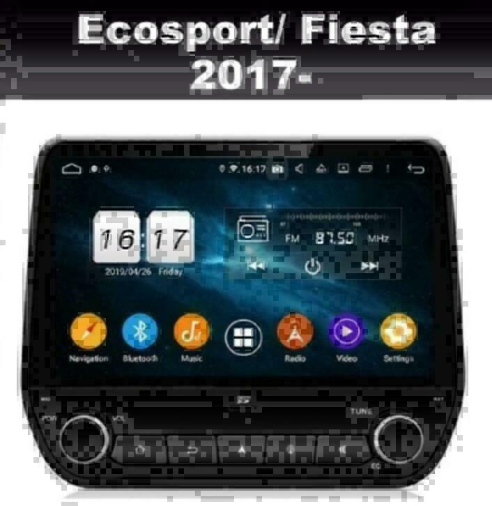 Ford Ecosport Fiesta 9inch radio navigatie carkit android 9, Auto diversen, Autoradio's, Nieuw, Ophalen of Verzenden